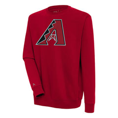 Arizona Diamondbacks Antigua Victory Pullover Sweatshirt - Red Pullover