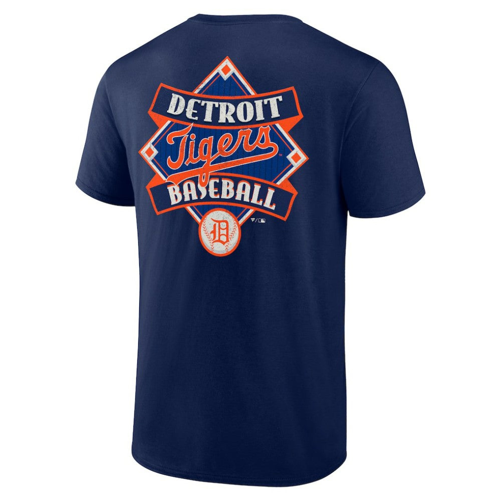 Detroit Tigers Cooperstown Collection Field Play T-Shirt - Navy T-shirts