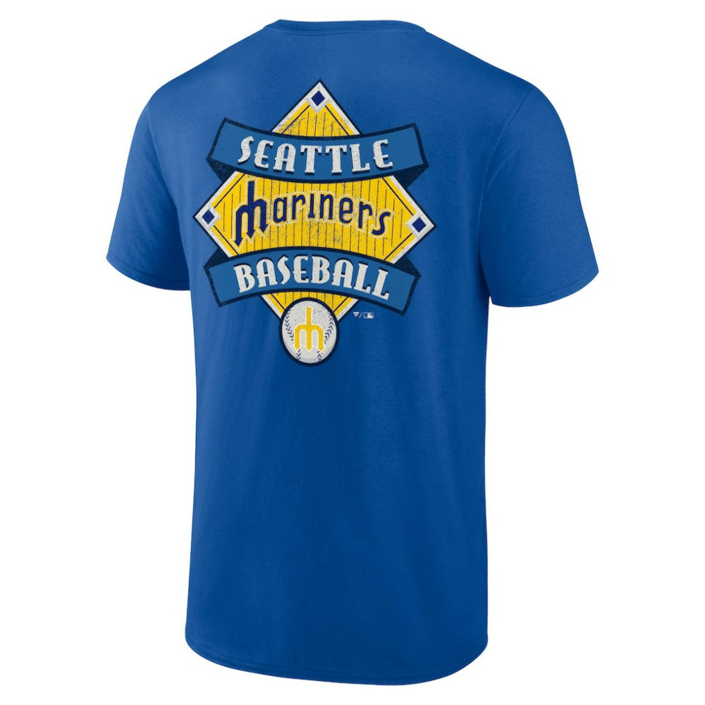 Seattle Mariners Cooperstown Collection Field Play T-Shirt - Royal T-shirts