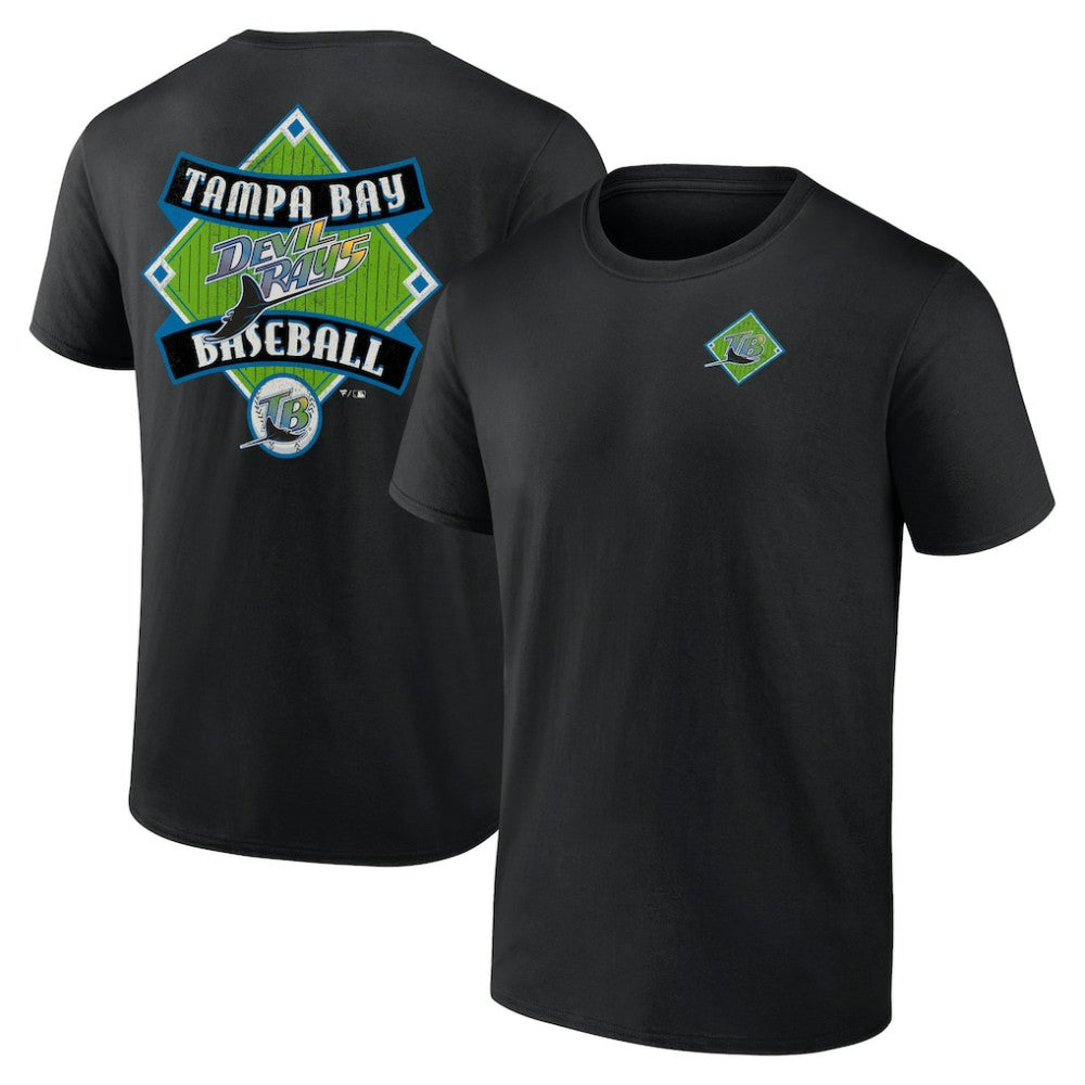Tampa Bay Rays Cooperstown Collection Field Play T-Shirt - Black T-shirts