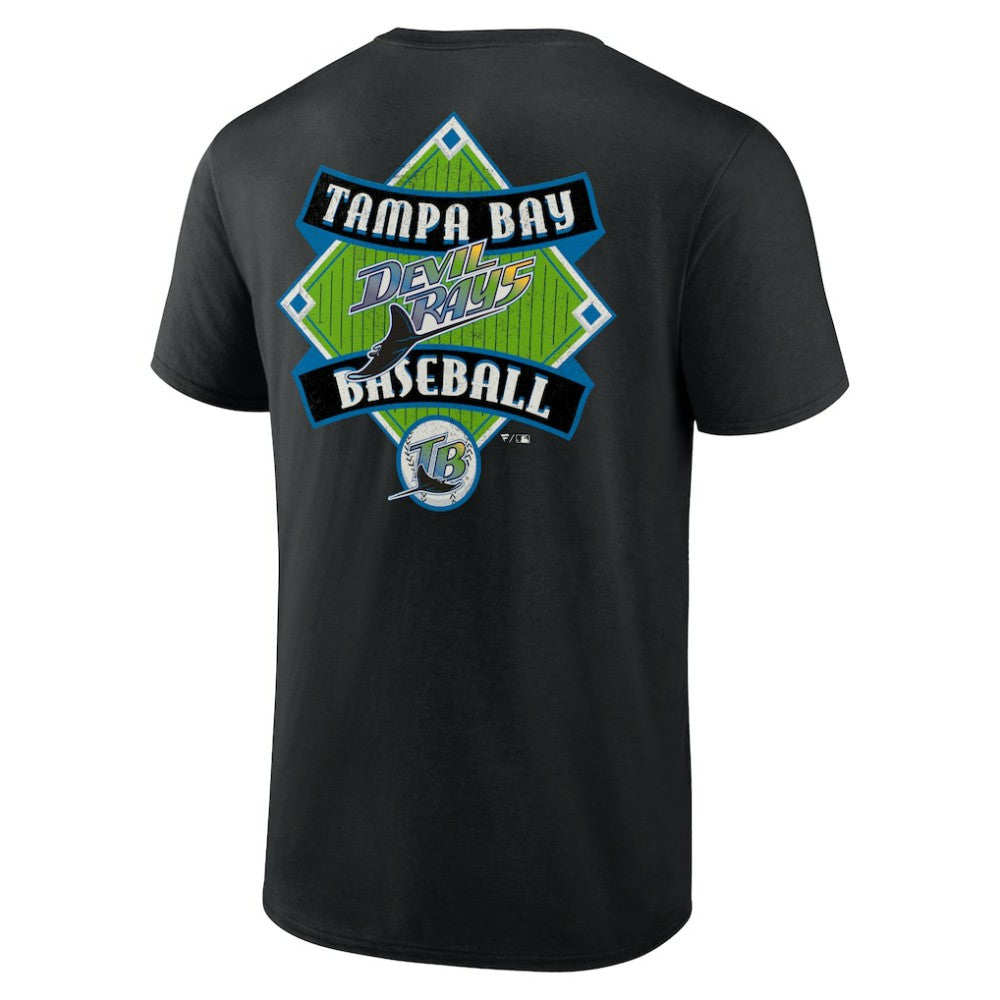 Tampa Bay Rays Cooperstown Collection Field Play T-Shirt - Black T-shirts