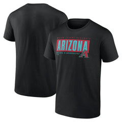Arizona Diamondbacks Blocked Out T-Shirt - Black T-shirts