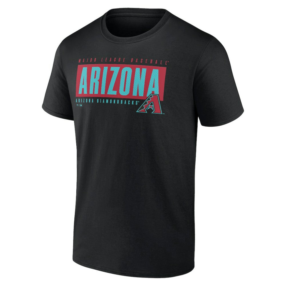 Arizona Diamondbacks Blocked Out T-Shirt - Black T-shirts