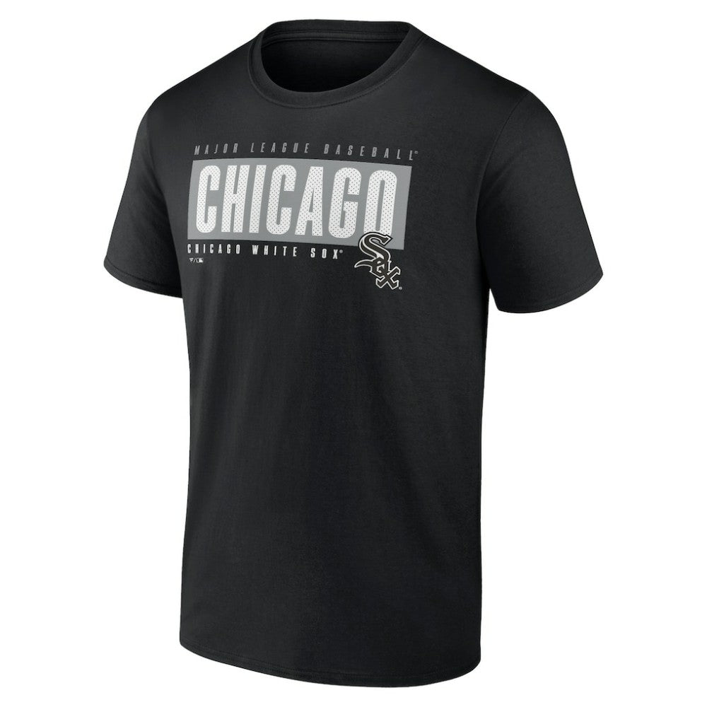Chicago White Sox Blocked Out T-Shirt - Black T-shirts