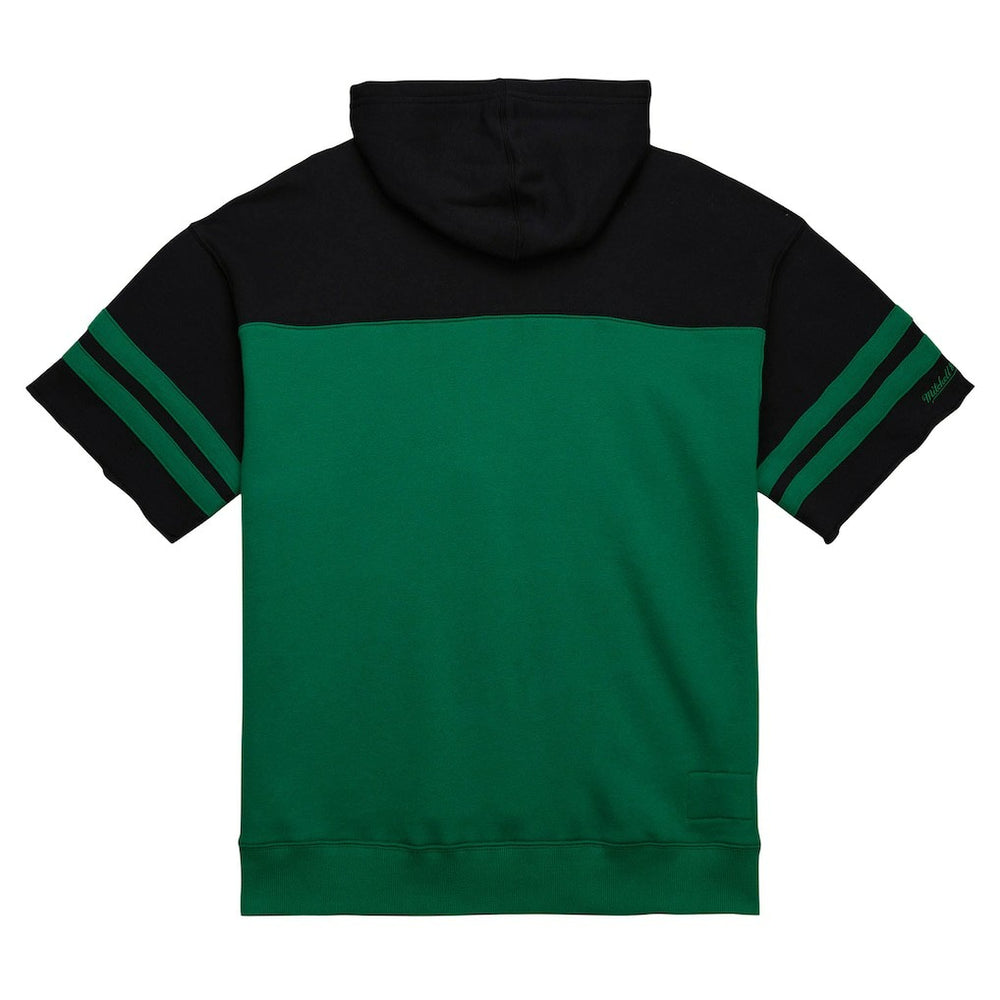 New York Jets Off Field Vintage Logo Short Sleeve Pullover Hoodie - Kelly Green Hoodies