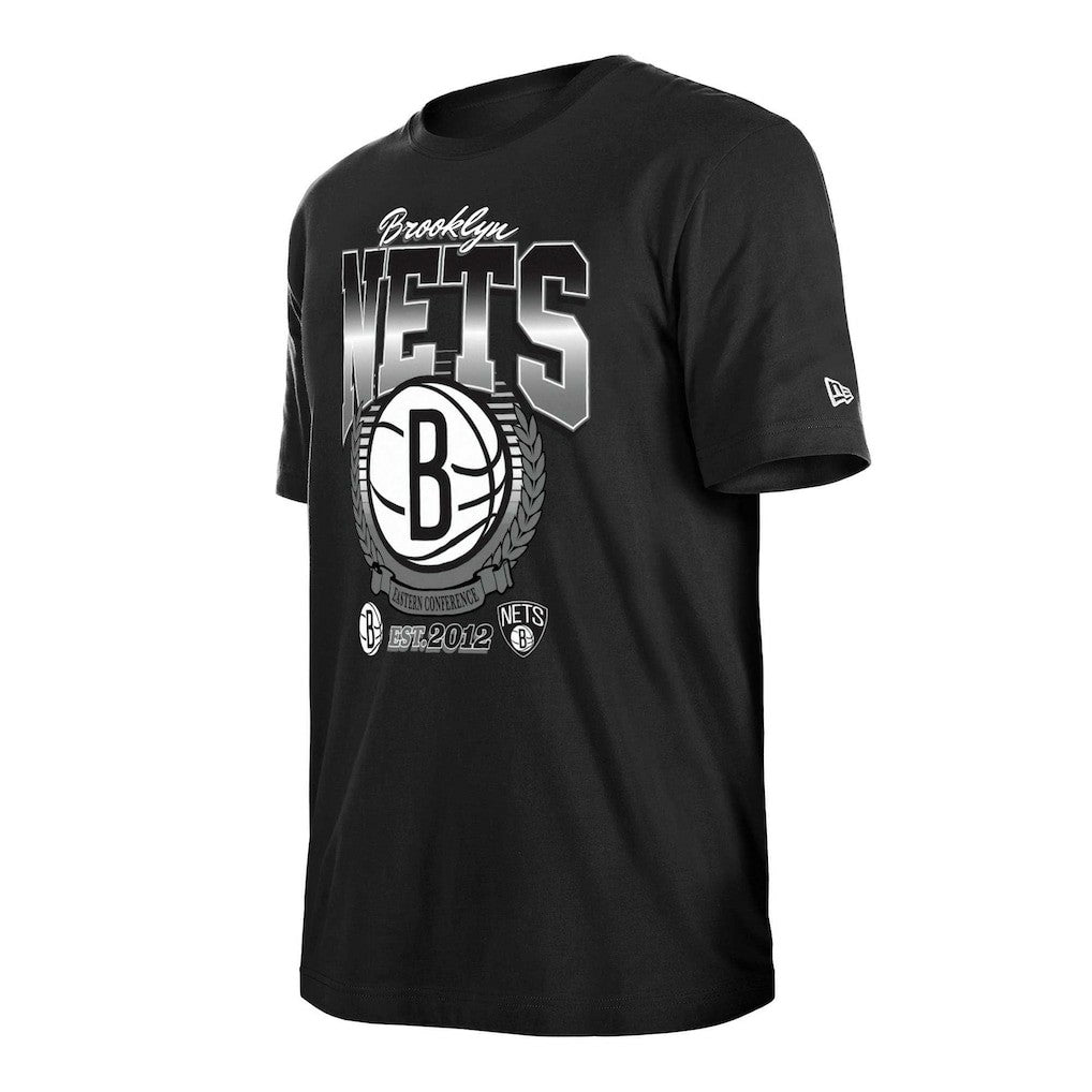 Brooklyn Nets Unisex Summer Classics T-Shirt Black - New Era outlet