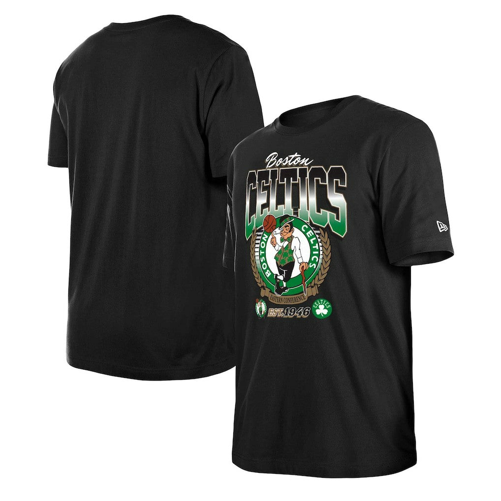 Boston Celtics Unisex Summer Classics T-Shirt Black - New Era outlet