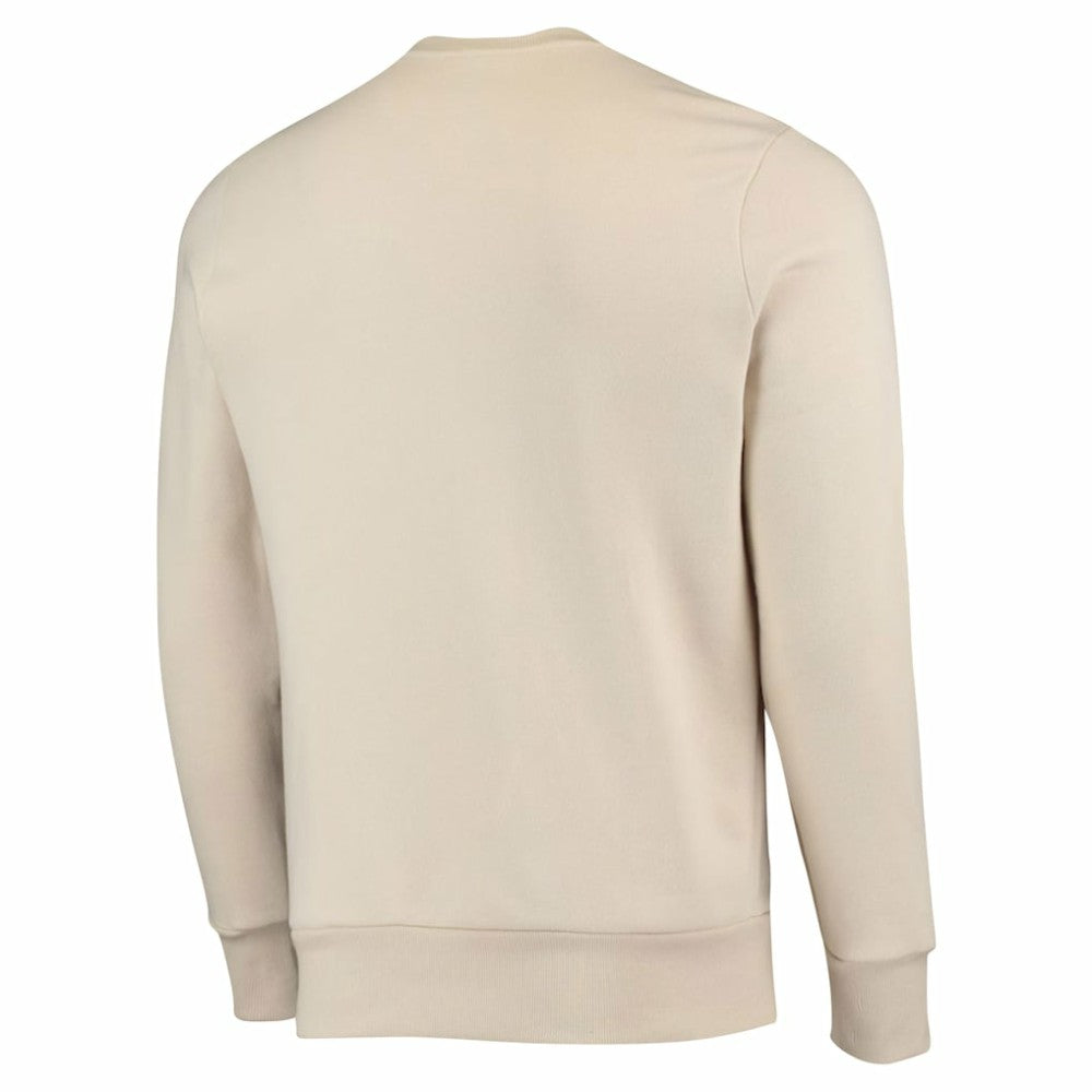 Houston Astros Majestic Threads Fleece Pullover Sweatshirt - Oatmeal Pullover