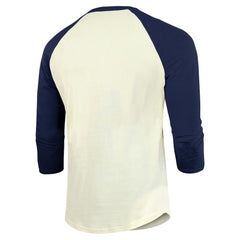 Boston Red Sox Majestic Threads Raglan 3/4-Sleeve T-Shirt - Cream/Navy T-shirts