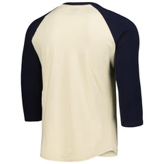Chicago White Sox Majestic Threads Raglan 3/4-Sleeve T-Shirt - Cream/Navy T-shirts