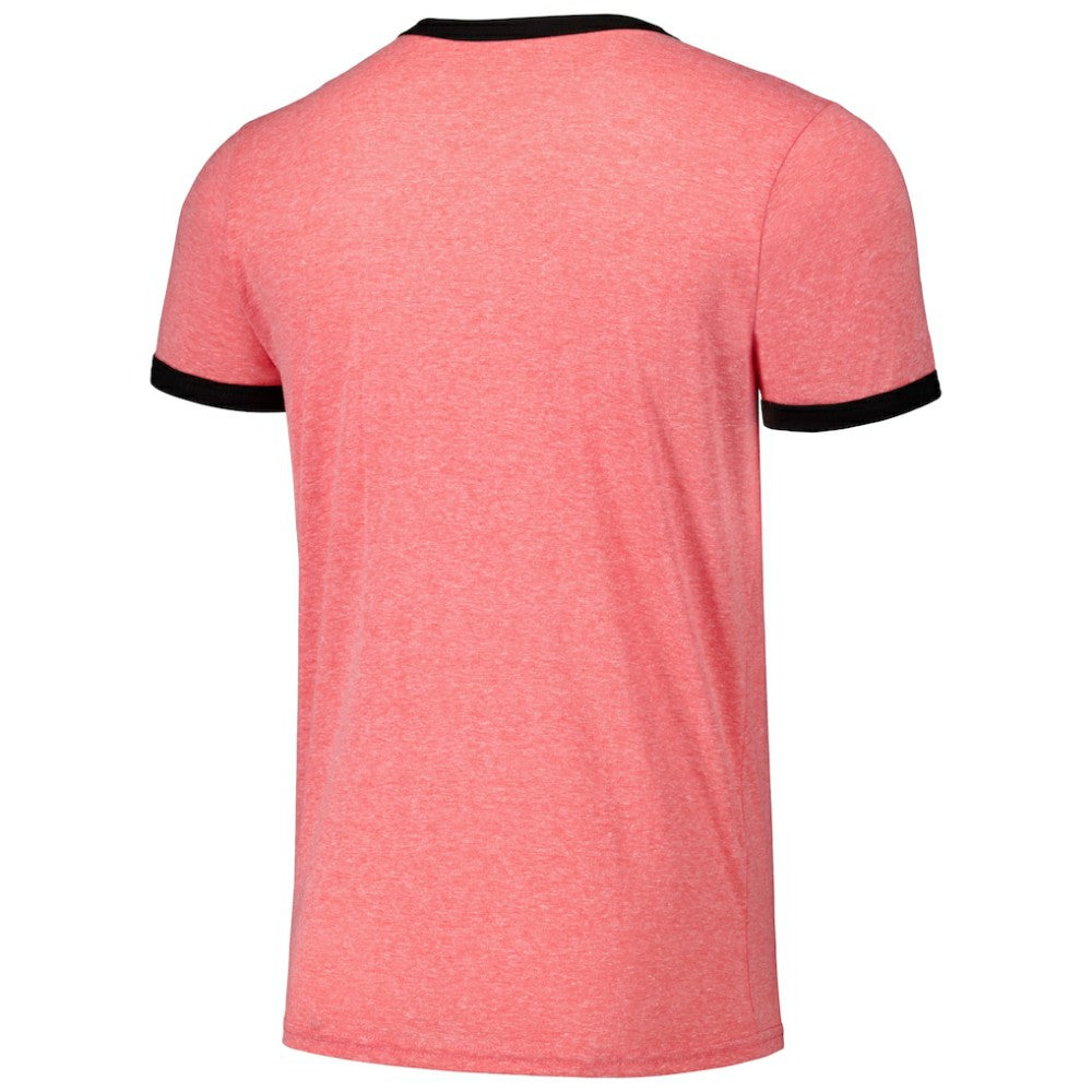 Arizona Diamondbacks Majestic Threads Ringer Tri-Blend T-Shirt - Red T-shirts