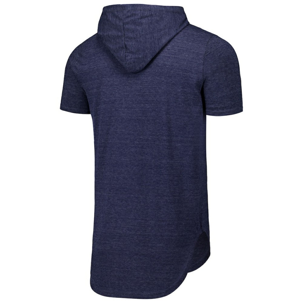 Boston Red Sox Majestic Threads Tri-Blend Hoodie T-Shirt - Navy Hoodies