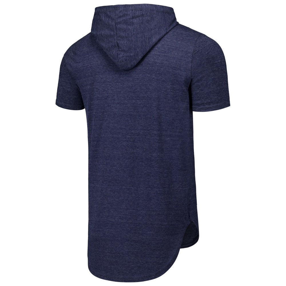 Houston Astros Majestic Threads Tri-Blend Hoodie T-Shirt - Navy Hoodies