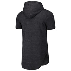 San Francisco Giants Majestic Threads Tri-Blend Hoodie T-Shirt - Black Hoodies