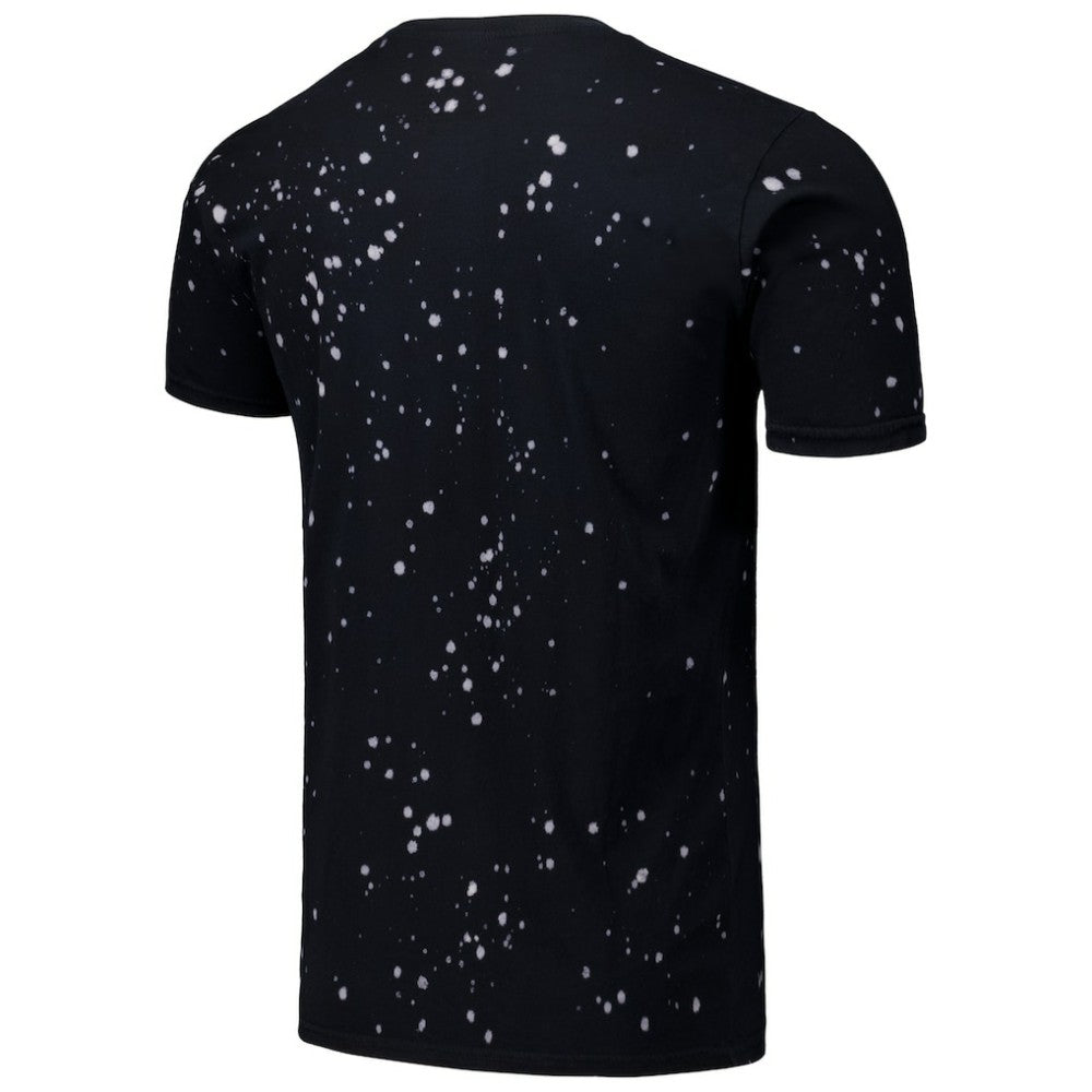 Philadelphia Phillies Majestic Threads Splatter T-Shirt - Black/White T-shirts