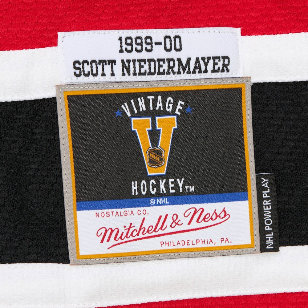 Scott Niedermayer New Jersey Devils Mitchell & Ness Big & Tall 1999/00 Blue Line 2.0 Jersey - Red | US 201351073