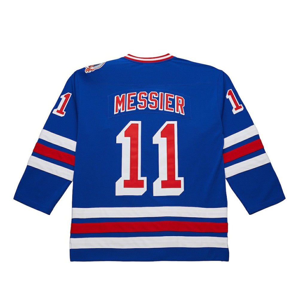 Mark Messier New York Rangers Mitchell & Ness Big & Tall 1993/94 Blue Line 2.0 Jersey - Blue | US 201351074