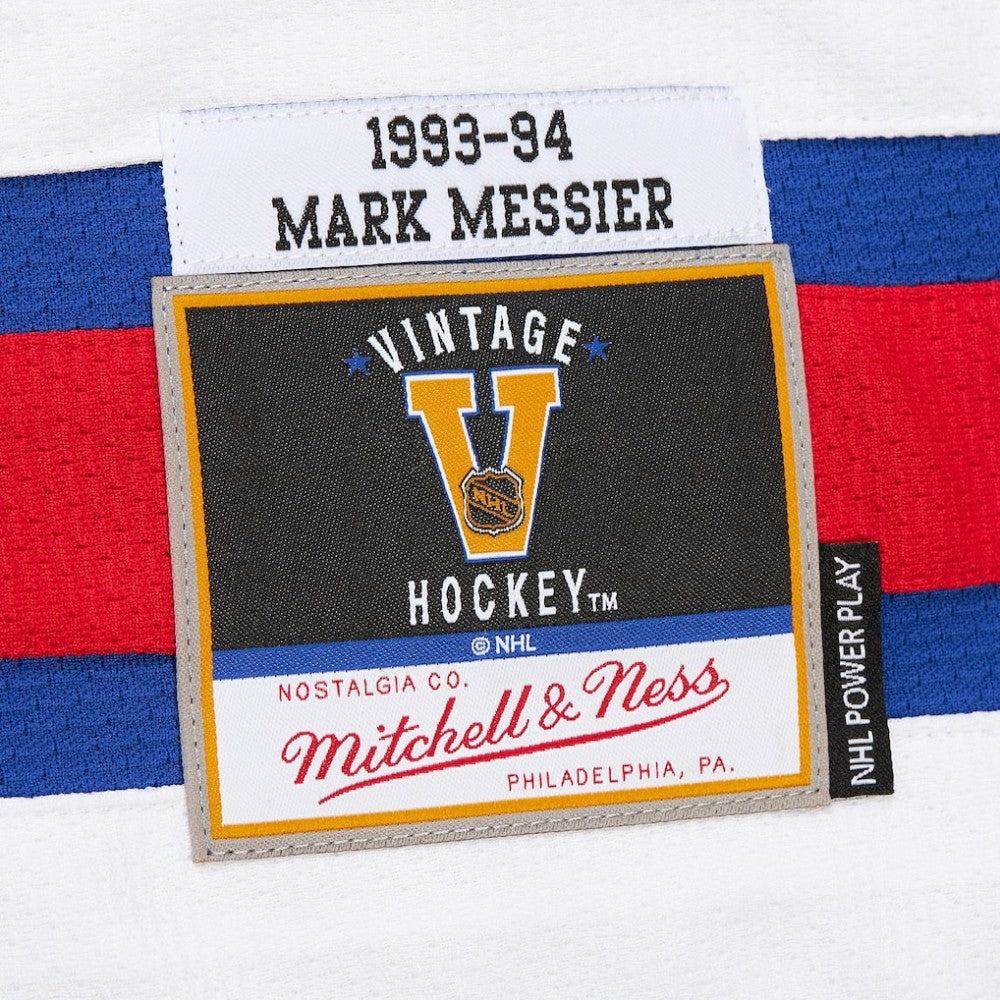 Mark Messier New York Rangers Mitchell & Ness Big & Tall 1993/94 Blue Line 2.0 Jersey - Blue | US 201351074