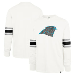 Carolina Panthers '47 Gridiron Premier Brex Long Sleeve T-Shirt - White T-shirts