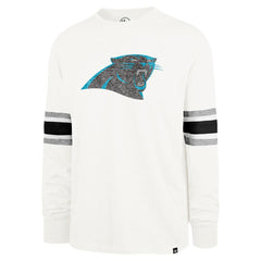 Carolina Panthers '47 Gridiron Premier Brex Long Sleeve T-Shirt - White T-shirts