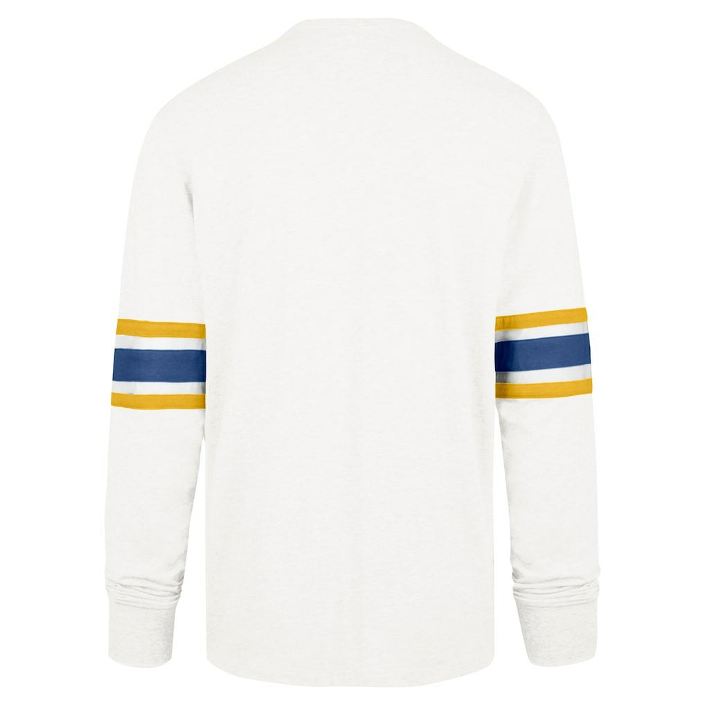 Los Angeles Chargers '47 Gridiron Premier Brex Long Sleeve T-Shirt - White T-shirts