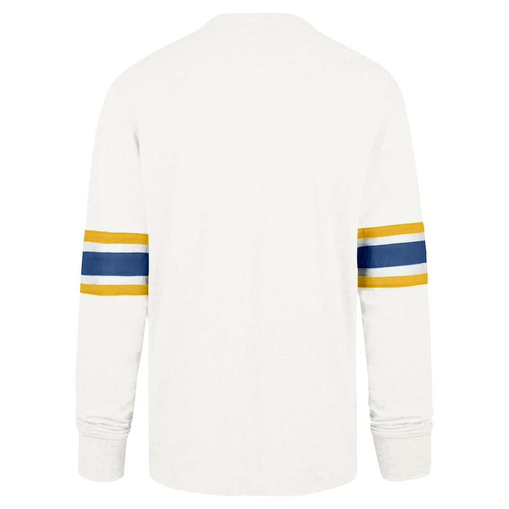 Los Angeles Chargers '47 Gridiron Premier Brex Long Sleeve T-Shirt - White T-shirts