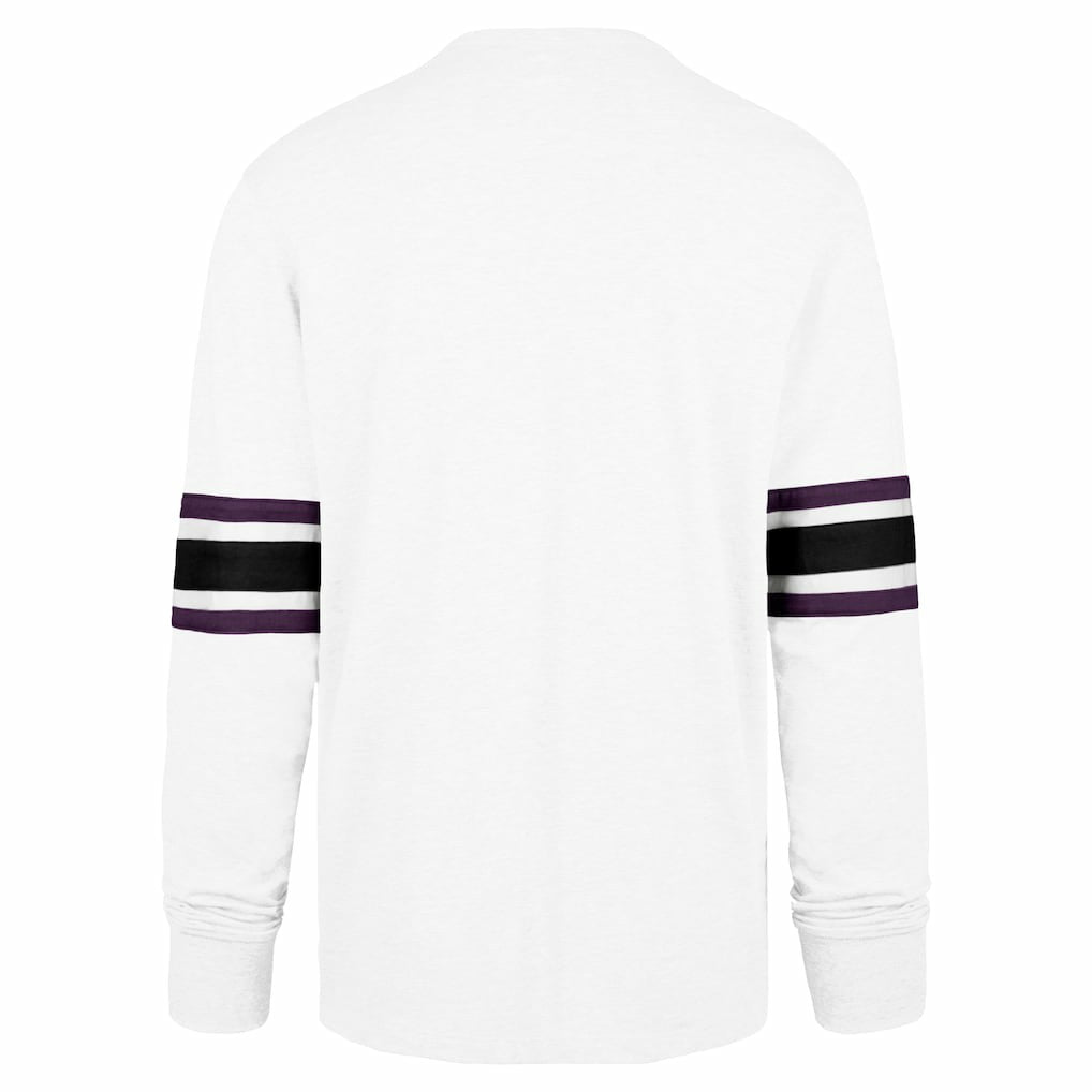 Baltimore Ravens '47 Gridiron Premier Brex Long Sleeve T-Shirt - White T-shirts