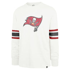 Tampa Bay Buccaneers '47 Gridiron Premier Brex Long Sleeve T-Shirt - White T-shirts