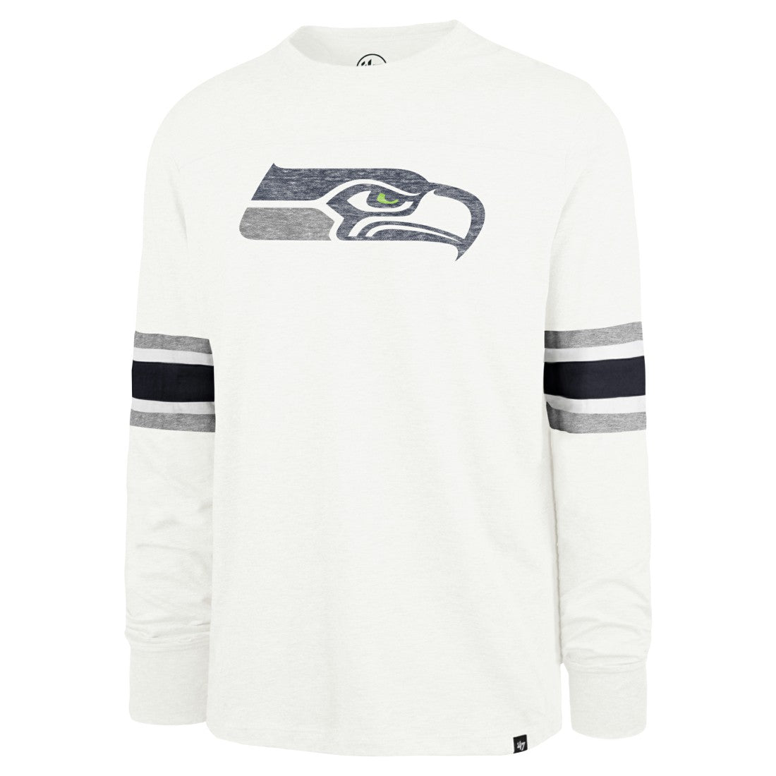 Seattle Seahawks '47 Gridiron Premier Brex Long Sleeve T-Shirt - White T-shirts