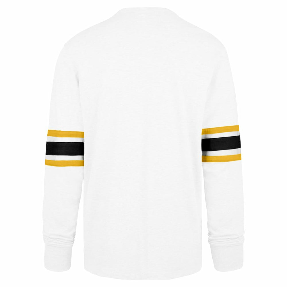 Pittsburgh Steelers '47 Gridiron Premier Brex Long Sleeve T-Shirt - White T-shirts