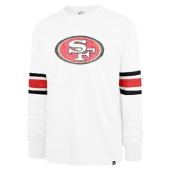 San Francisco 49ers '47 Gridiron Premier Brex Long Sleeve T-Shirt - White T-shirts