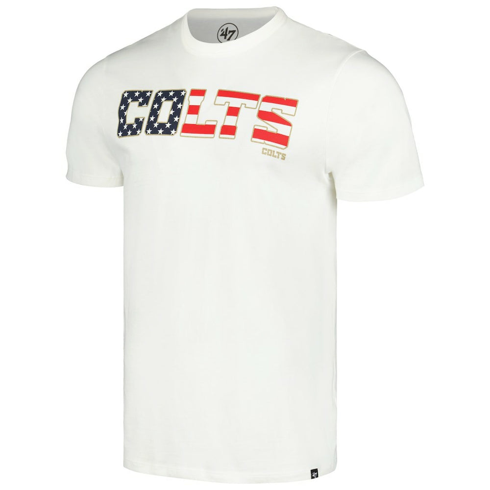 Indianapolis Colts '47 Flag Script Franklin T-Shirt - White T-shirts