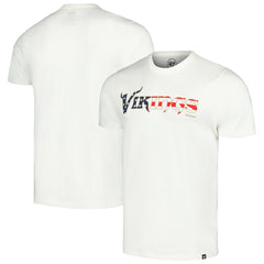 Minnesota Vikings '47 Flag Script Franklin T-Shirt - White T-shirts