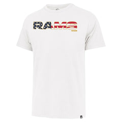 Los Angeles Rams '47 Flag Script Franklin T-Shirt - White T-shirts