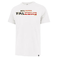 Atlanta Falcons '47 Flag Script Franklin T-Shirt - White T-shirts