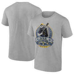 Luke Combs x Milwaukee Brewers Fanatics Graphic T-Shirt - Gray T-shirts
