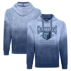 Memphis Grizzlies Sportiqe Unisex Blake Sun-Fade Pullover Hoodie Blue outlet