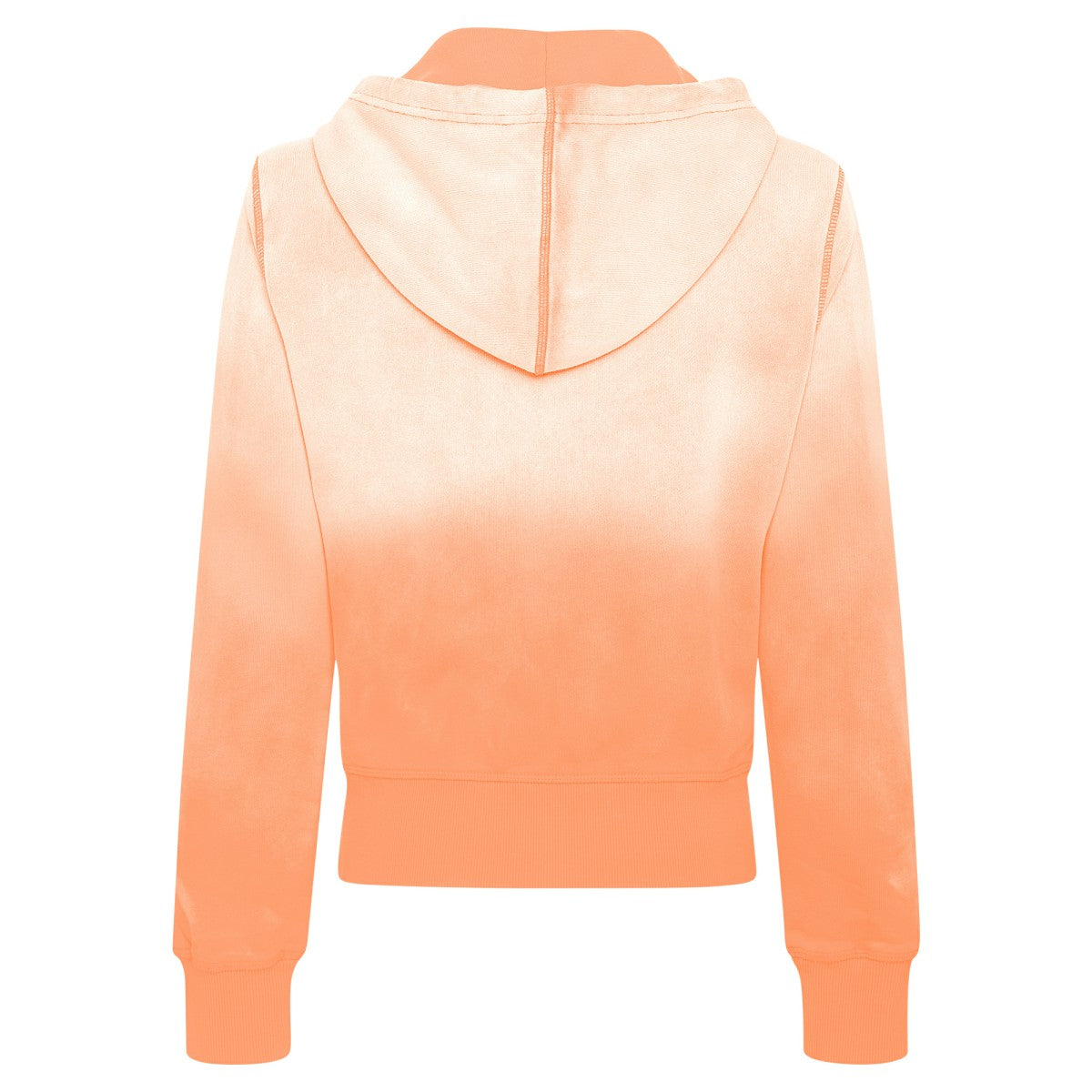 Phoenix Suns Sportiqe Women's Carli Sun Fade Full-Zip Hoodie Orange