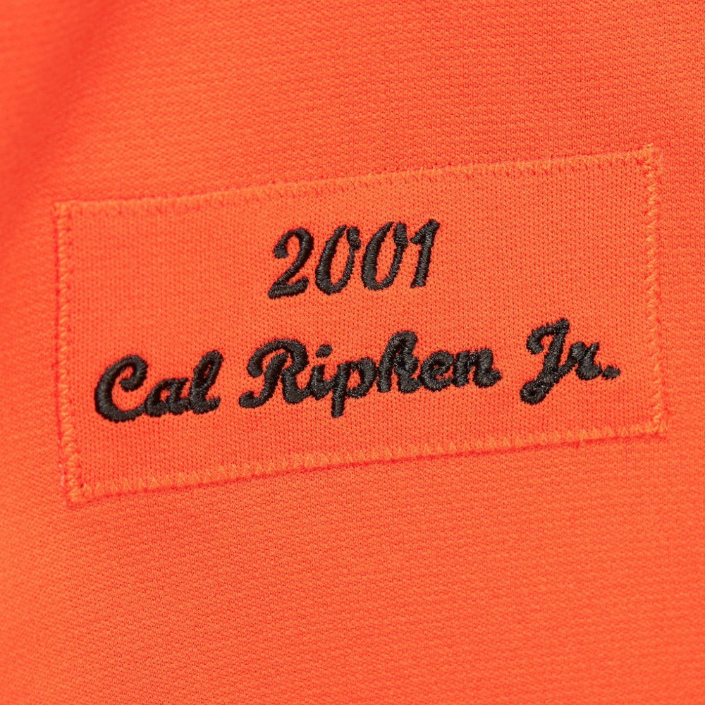 Cal Ripken Jr. Baltimore Orioles Mitchell & Ness 2001 Cooperstown Collection Authentic Throwback Jersey - Orange Jerseys