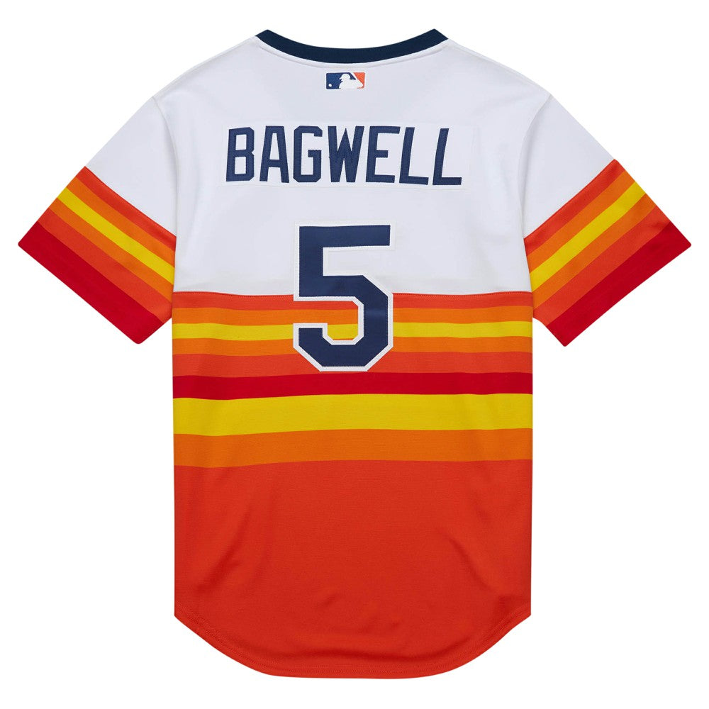 Jeff Bagwell Houston Astros Mitchell & Ness 2004 Cooperstown Collection Authentic Throwback Jersey - White Jerseys