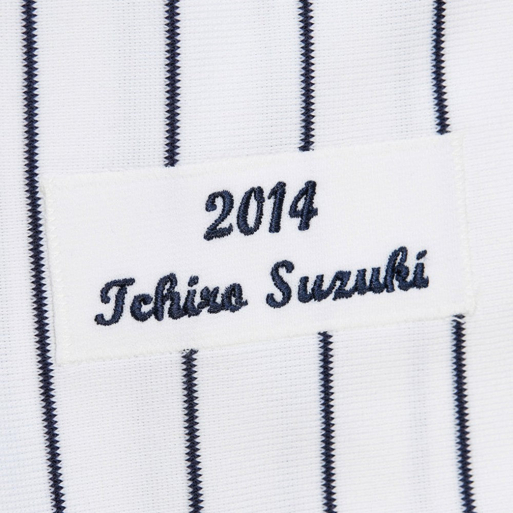 Ichiro Suzuki New York Yankees Mitchell & Ness 2014 Cooperstown Collection Authentic Throwback Jersey - White Jerseys