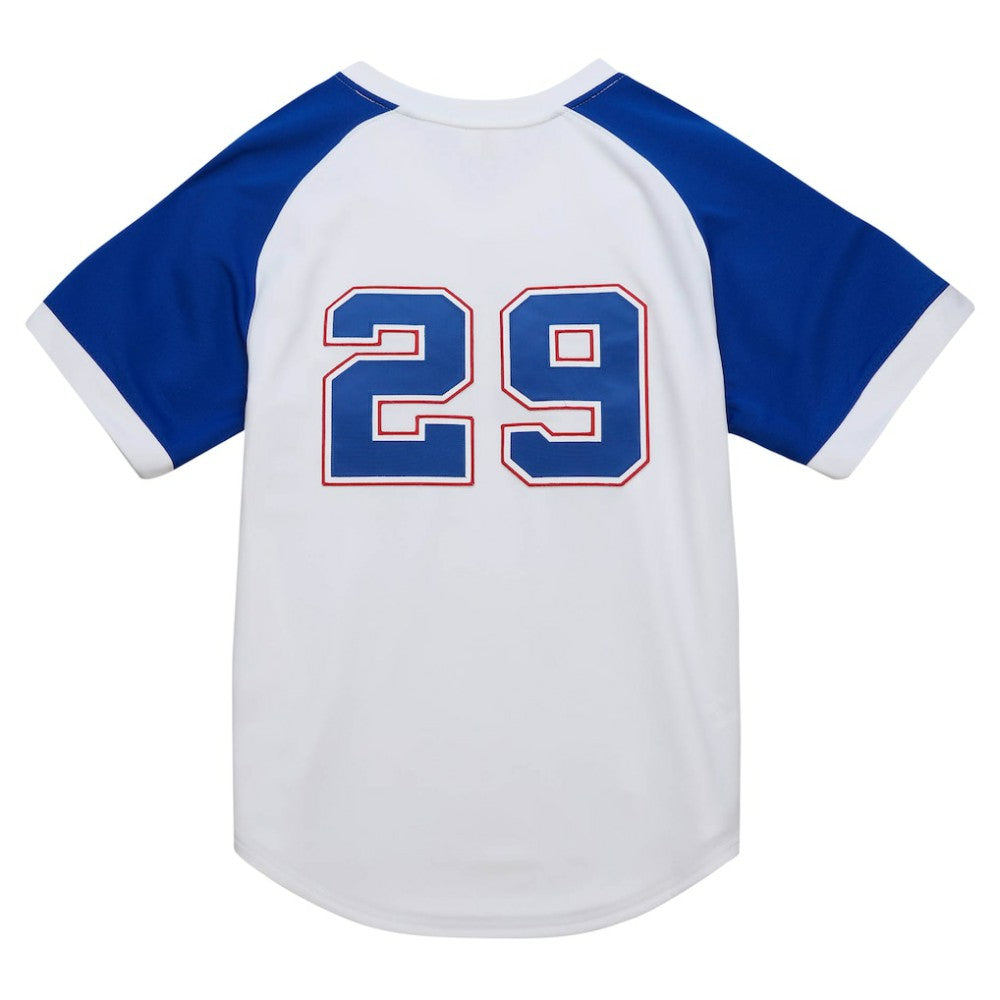 John Smoltz Atlanta Braves Mitchell & Ness 2004 Cooperstown Collection Authentic Throwback Jersey - White Jerseys