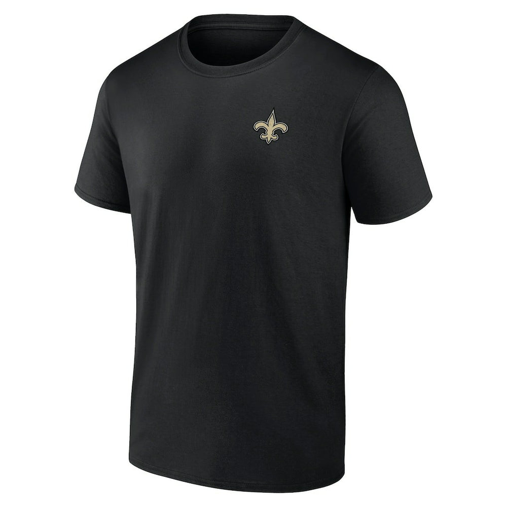 New Orleans Saints Full Range T-Shirt - Black T-shirts