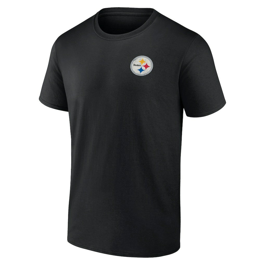 Pittsburgh Steelers Full Range T-Shirt - Black T-shirts