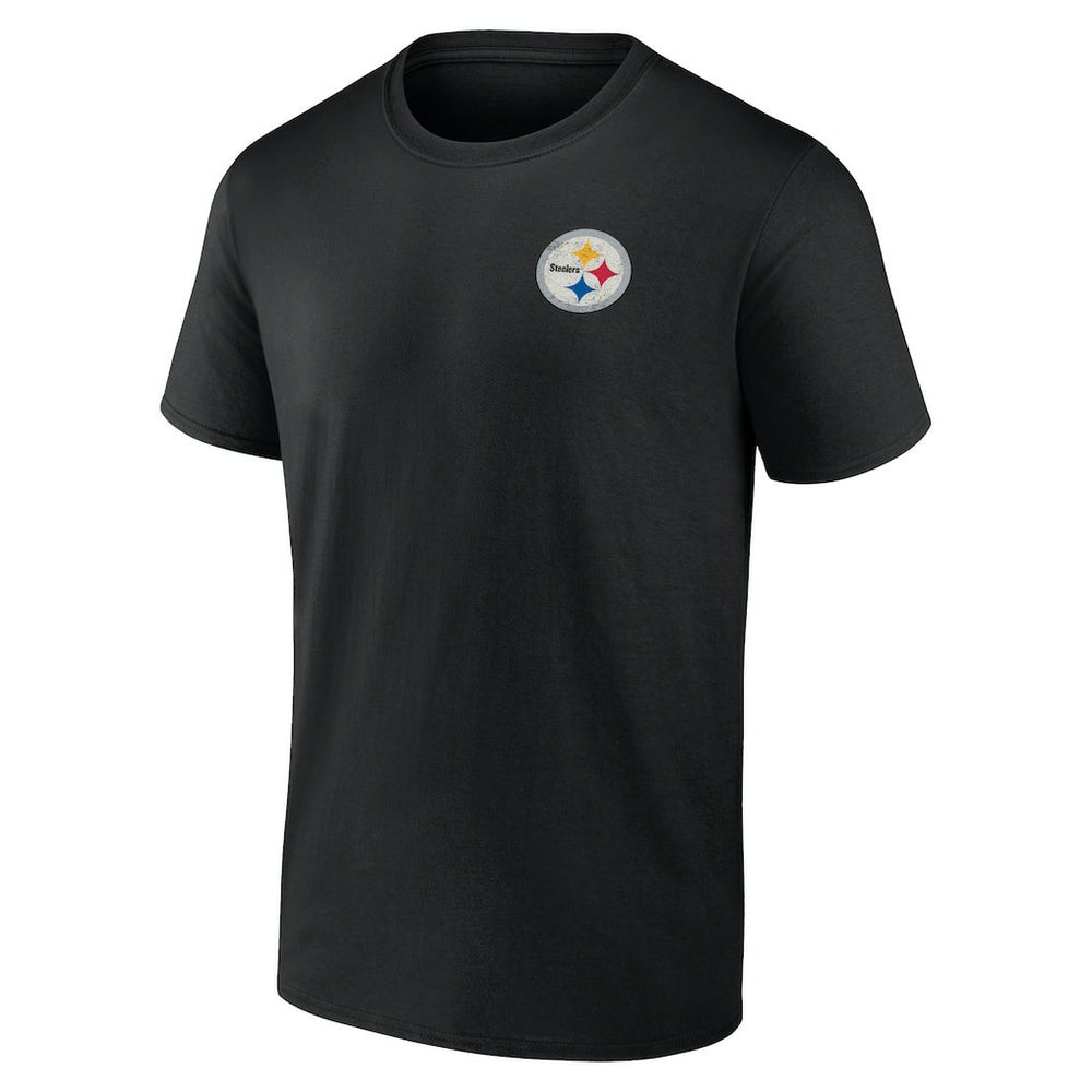 Pittsburgh Steelers Full Range T-Shirt - Black T-shirts