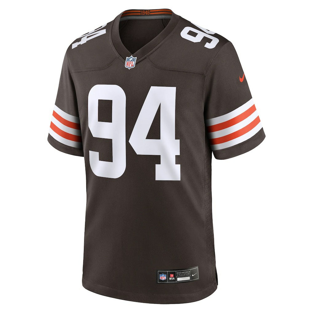 Mason Graham Cleveland Browns 2025 NFL Draft First Round Pick Game Jersey - Brown Jerseys