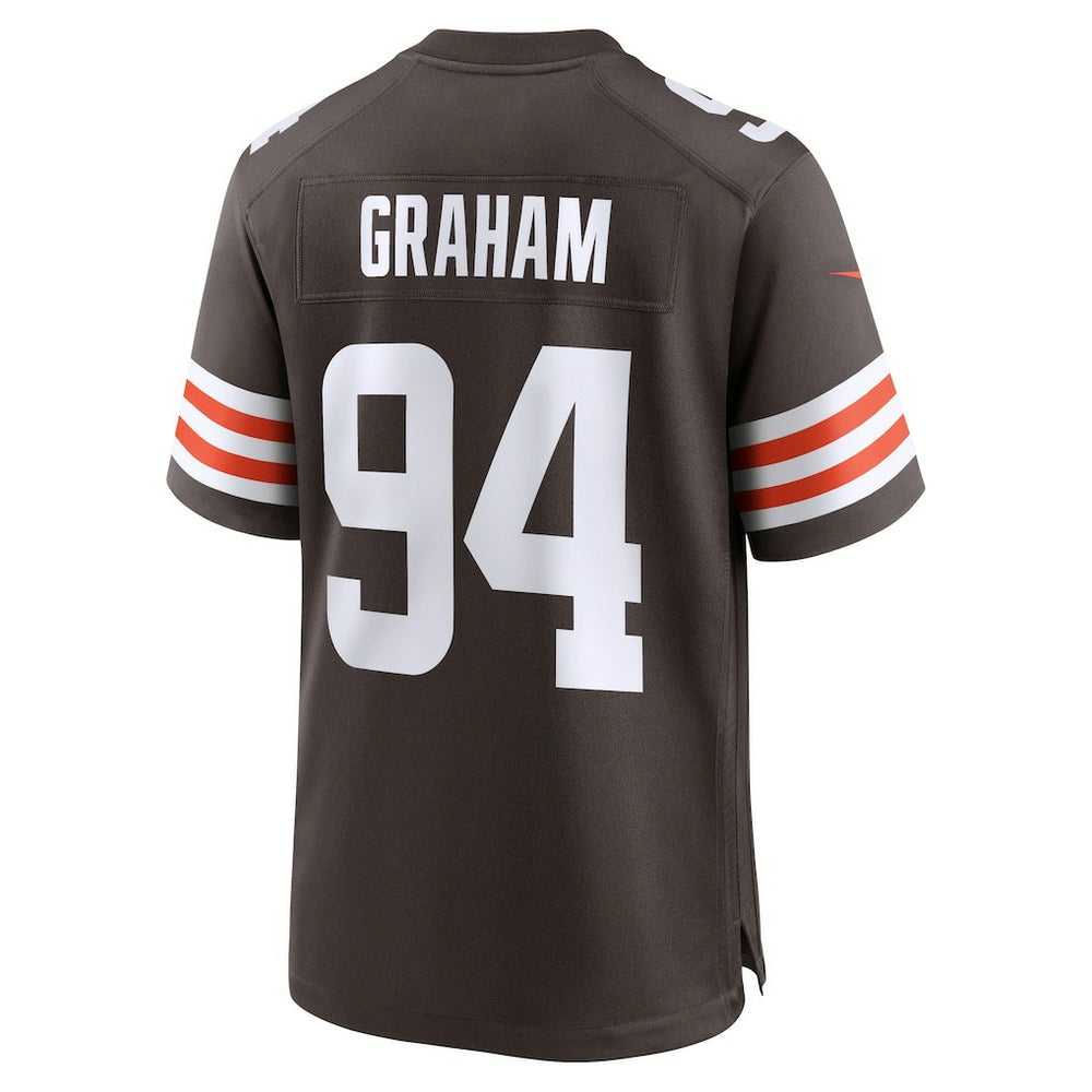 Mason Graham Cleveland Browns 2025 NFL Draft First Round Pick Game Jersey - Brown Jerseys