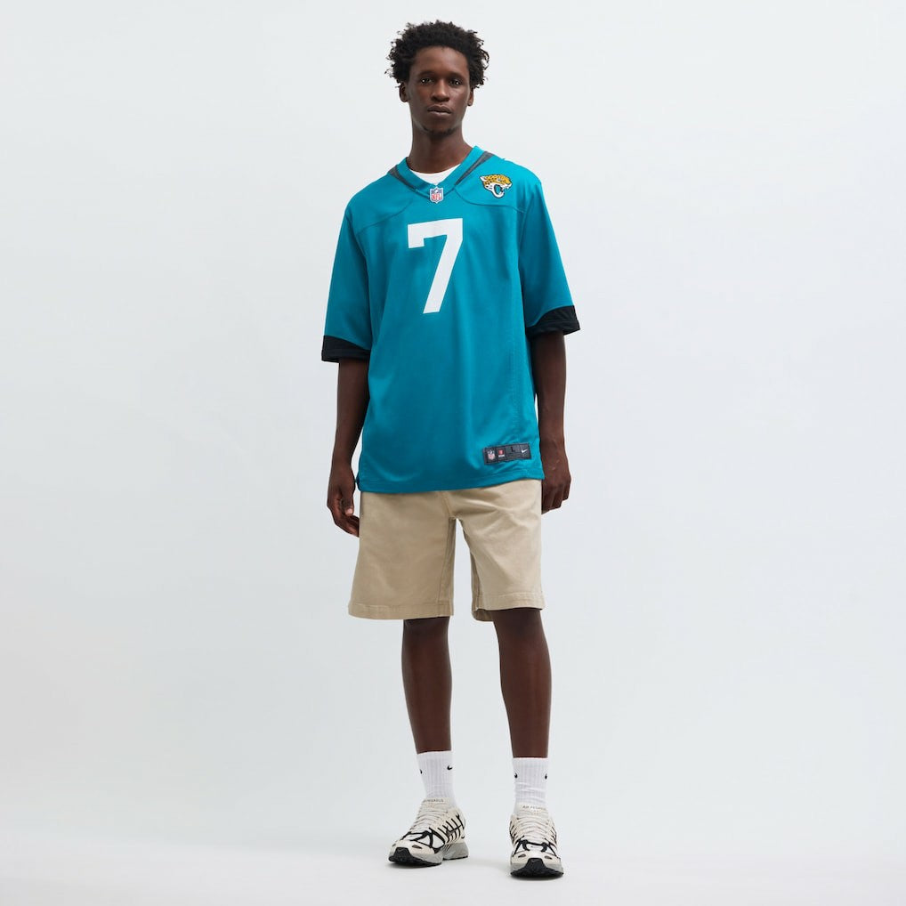 Brian Thomas Jr Jacksonville Jaguars Player Game Jersey - Teal Jerseys