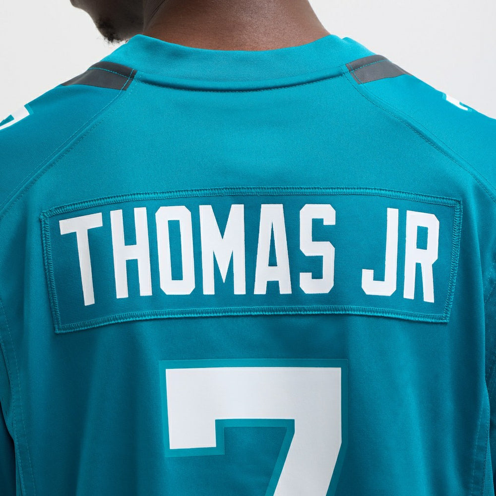 Brian Thomas Jr Jacksonville Jaguars Player Game Jersey - Teal Jerseys