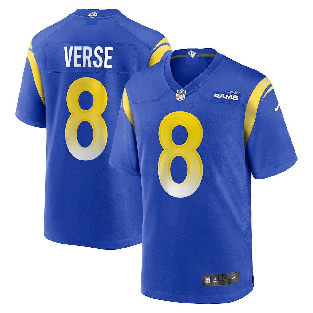 Jared Verse Los Angeles Rams Player Game Jersey - Royal Jerseys